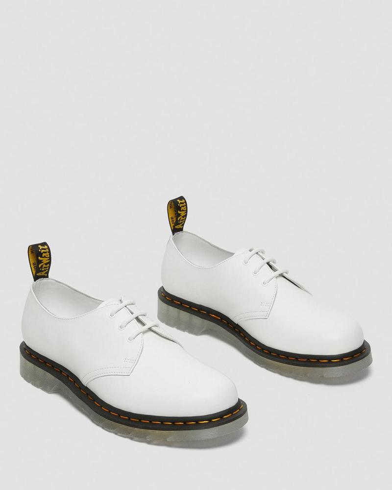 Dr Martens 1461 Iced Smooth Leren Oxford Schoenen Dames Wit | NL 441FDN